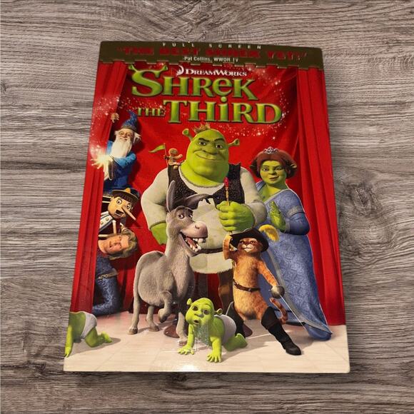 Shrek the Third DVD (2007, Full-Screen / Widescreen) — Pre-Owned - Picture 1 of 2